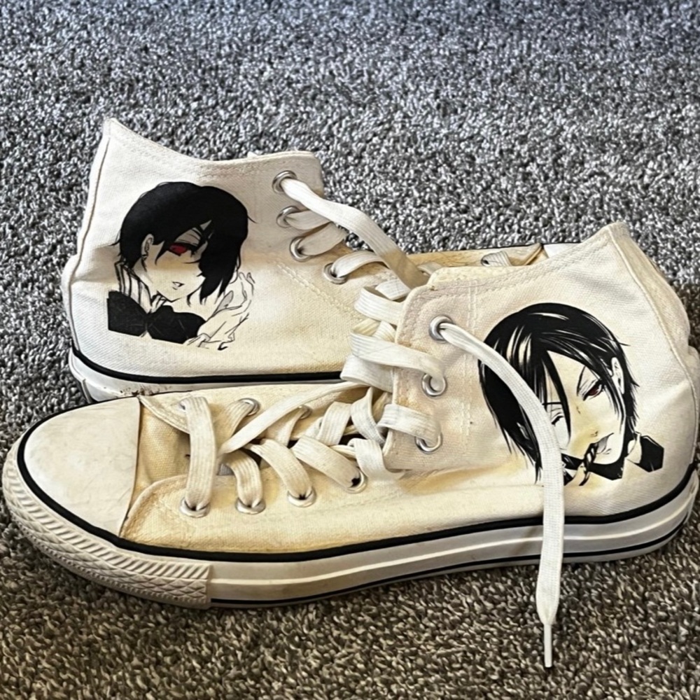 Black Butler Custom Converse